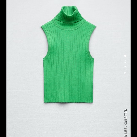 Zara | Tops | Zara Basic Ribbed Knit Top | Poshmark